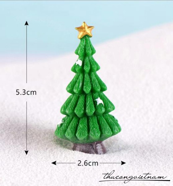 Cây Thông Sao Vàng 5.3*2.6cm